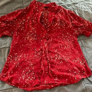 Worthington Brand Button Blouse